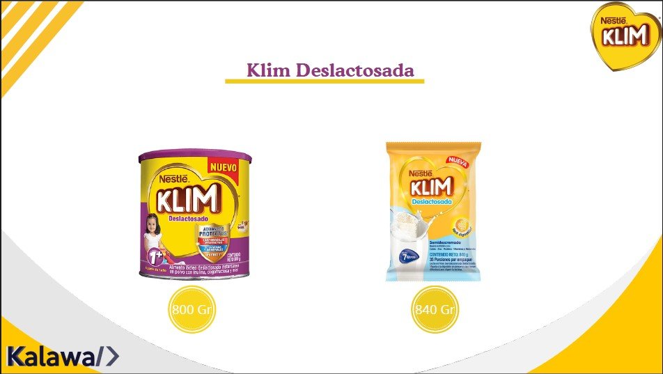 Home leche deslactosada klim